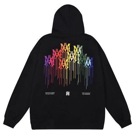 chanel rainbow hoodie